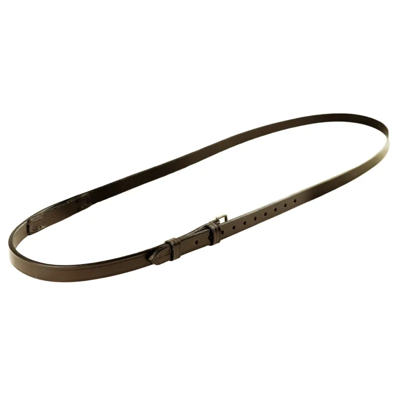 Dever Classic Leather Neck Strap With Loop - Brown-1