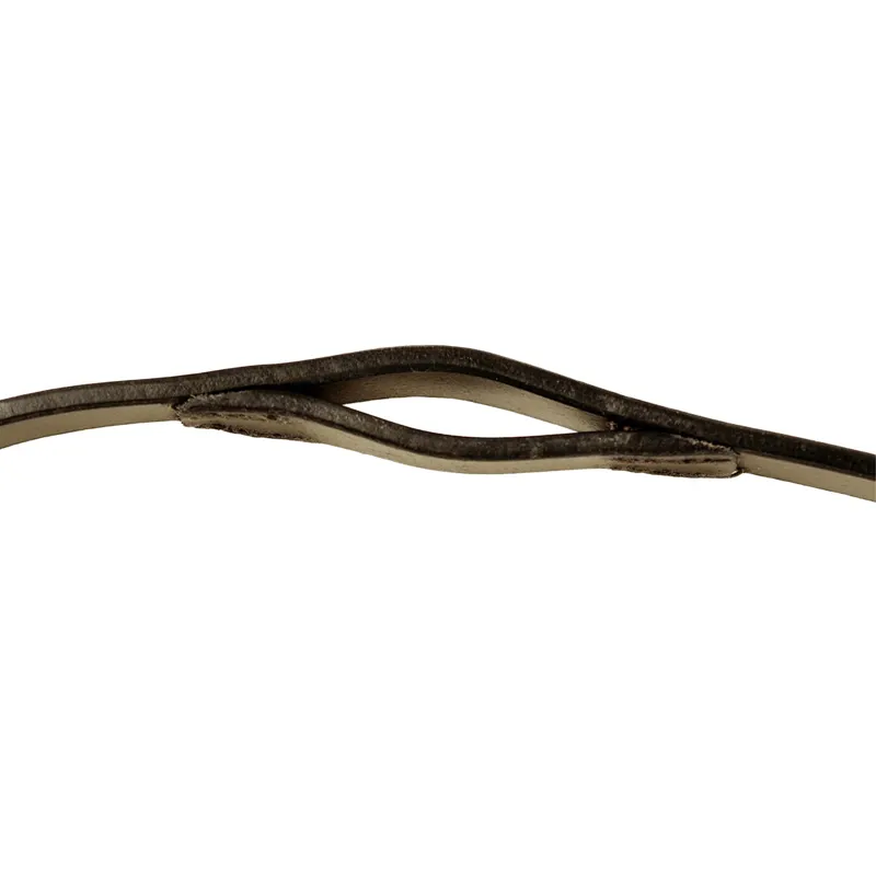 Dever Classic Leather Neck Strap With Loop - Brown-2