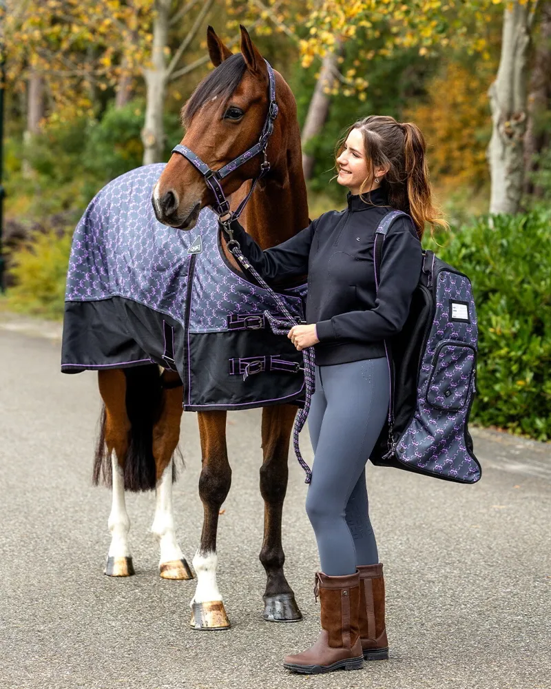 QHP Collection Halter and Lead Rope Set - Bouncing Bows-4