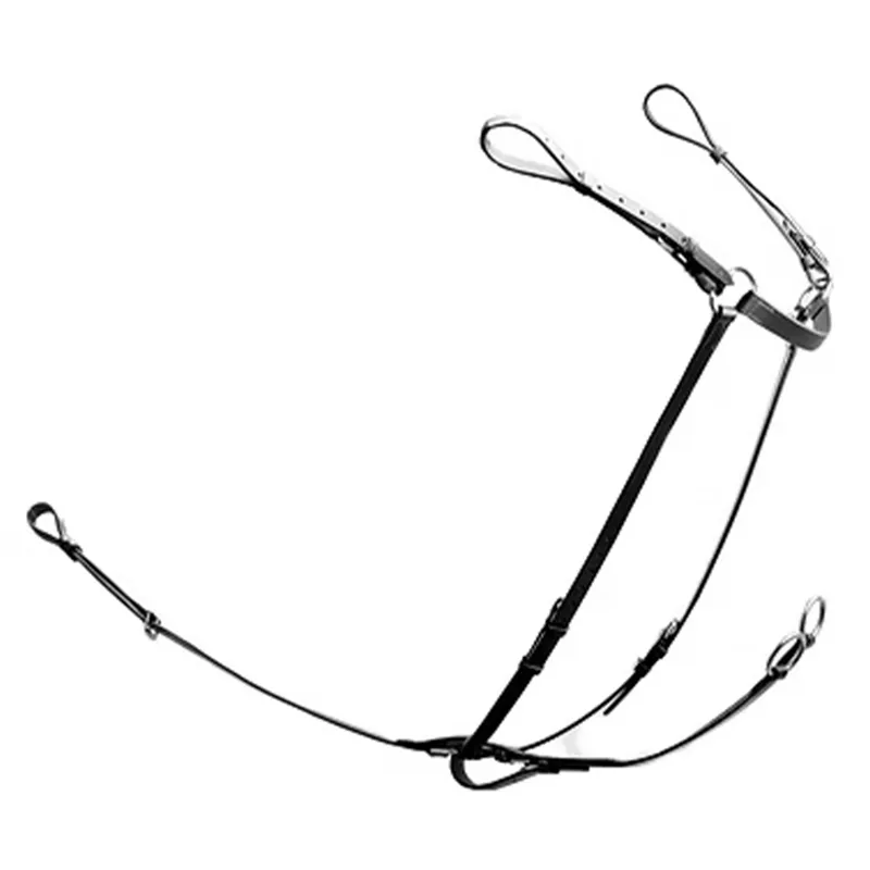 Dever Classic Running Breastplate and Attachment - Black
