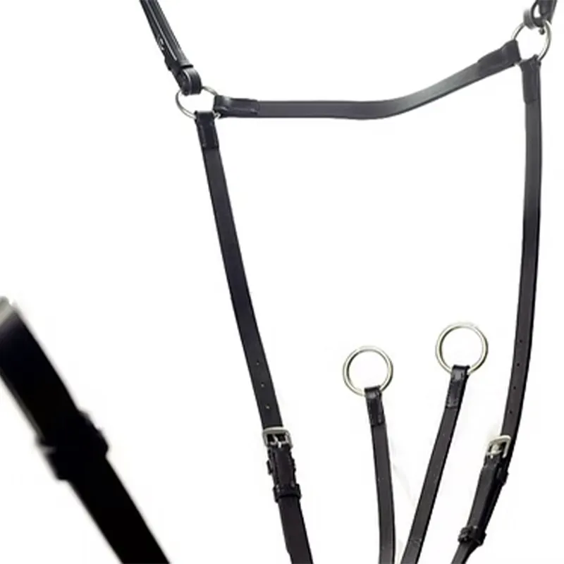 Dever Classic Running Breastplate and Attachment - Black-2