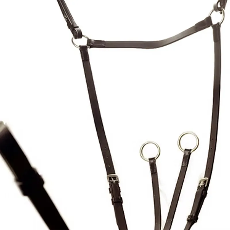 Dever Classic Running Breastplate and Attachment - Brown-2
