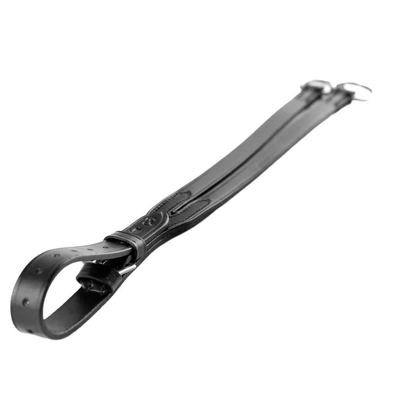 Dever Classic Lined Running Martingale Attachment - Black-3