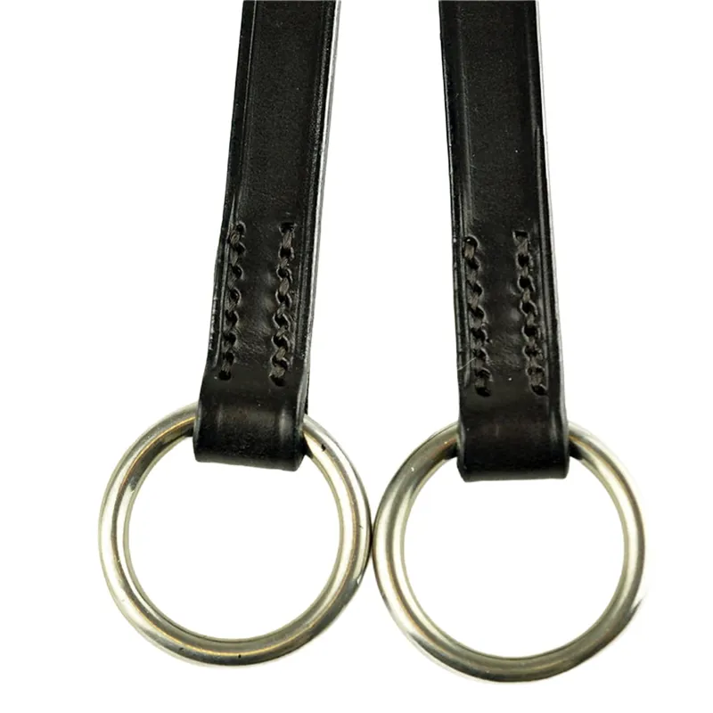 Dever Classic Lined Running Martingale Attachment - Black-2