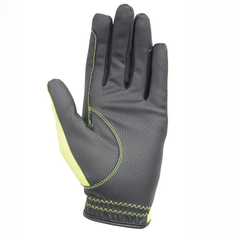 Hy Equestrian Extreme Softshell Adult Riding Gloves - Reflective-1