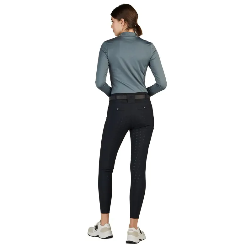 Pikeur Linnett GripTec Full Seat Women's Riding Tights - Black-2