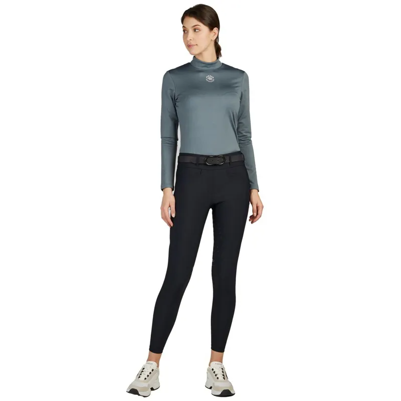 Pikeur Linnett GripTec Full Seat Women's Riding Tights - Black-1
