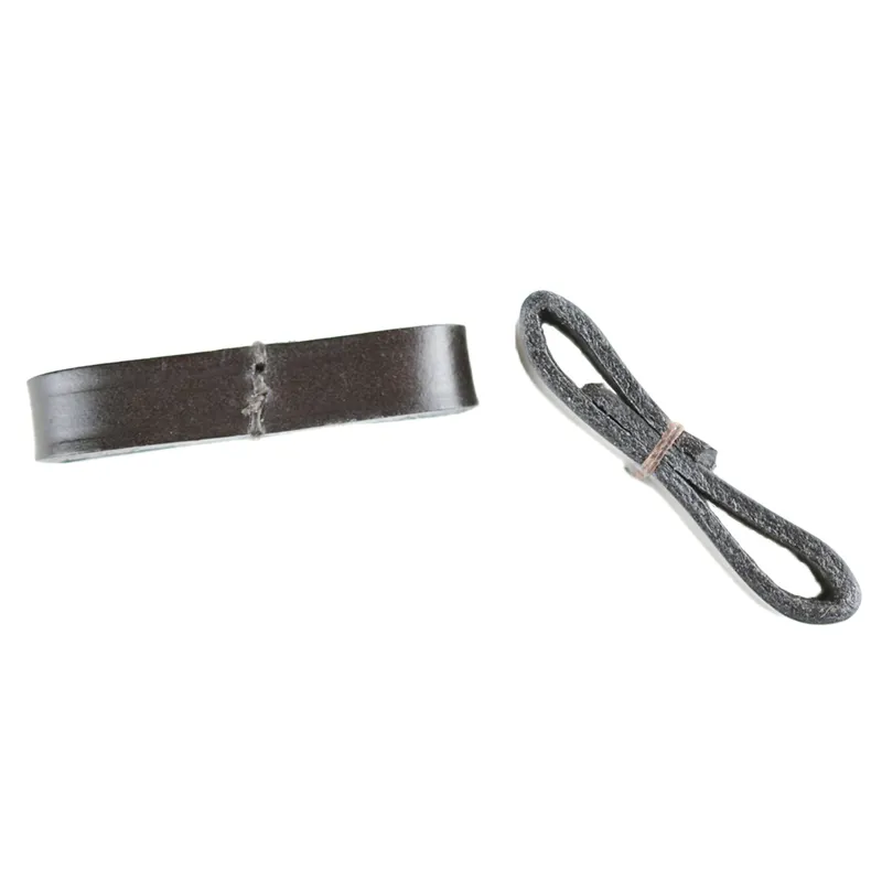 Dever Classic Sewn Full Cheek Bit Keepers - Black-1