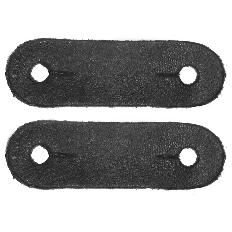 Dever Classic Leathers for Peacock Safety Stirrups - Black