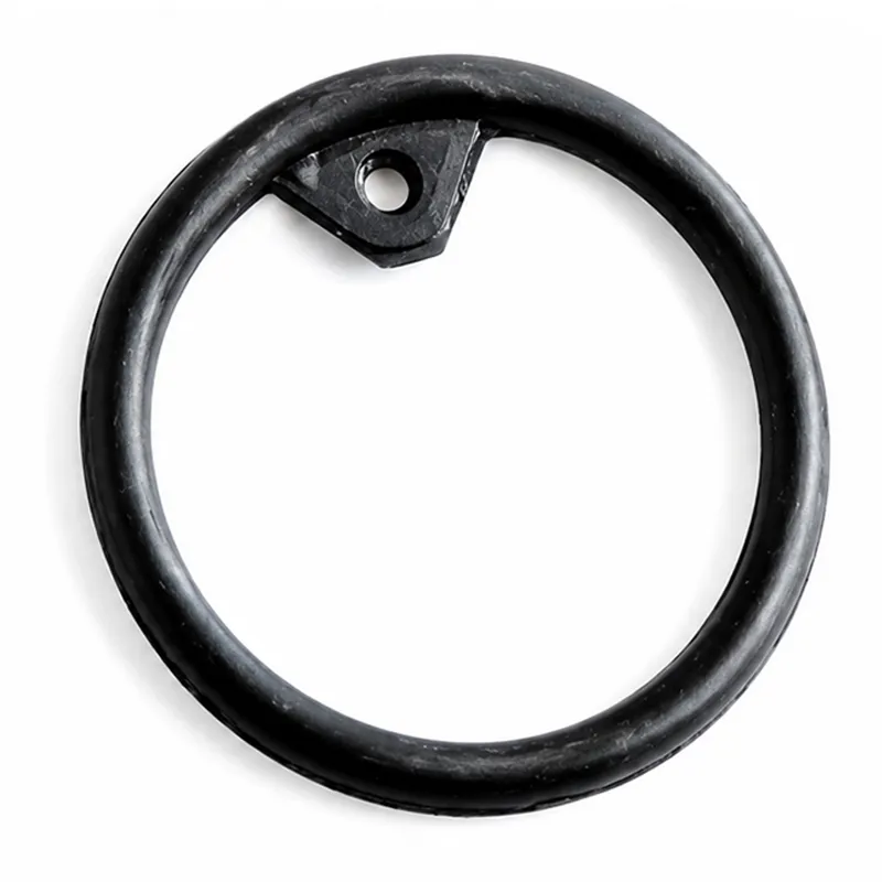 Dever Classic Peacock Rings For Safety Irons Pair Black