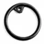 Dever Classic Peacock Rings For Safety Irons Pair Black