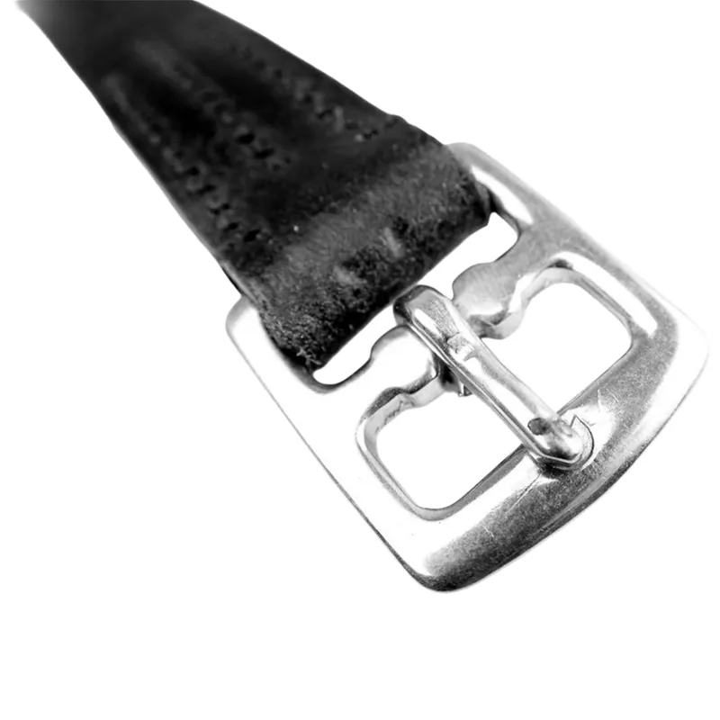 Dever Classic Stirrup Leathers - Black-2