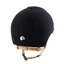KEP Smart Nova Standard Velvet Riding Helmet - Black/Light Beige