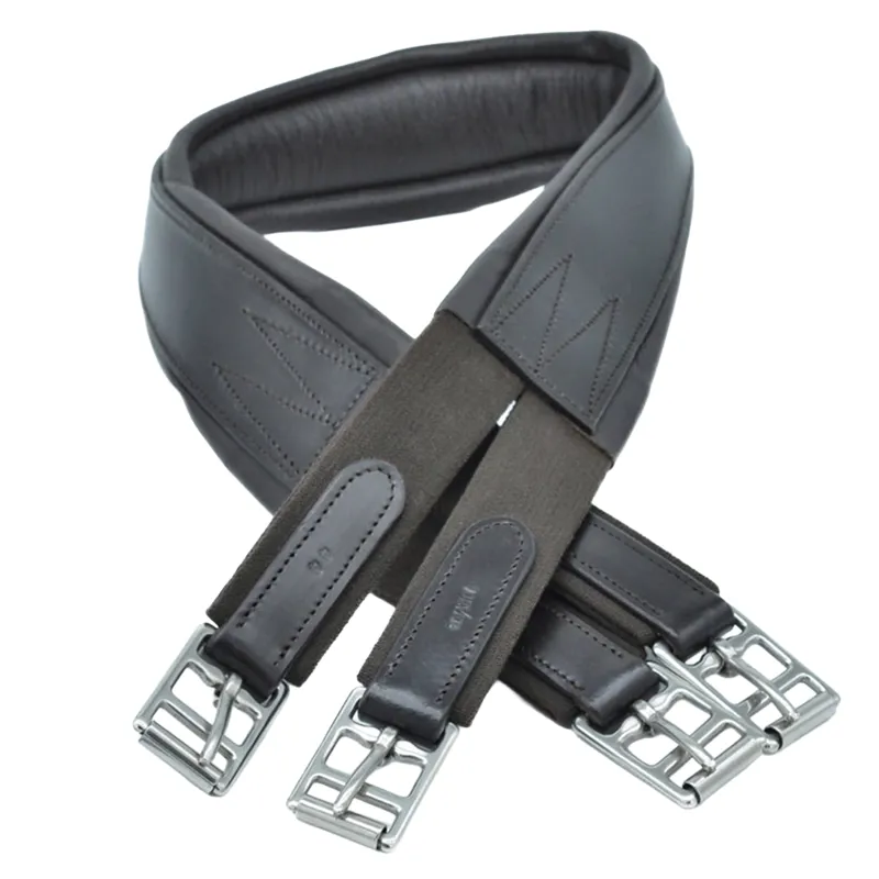Dever Classic Deluxe Atherstone Girth with Elastic One End - Black