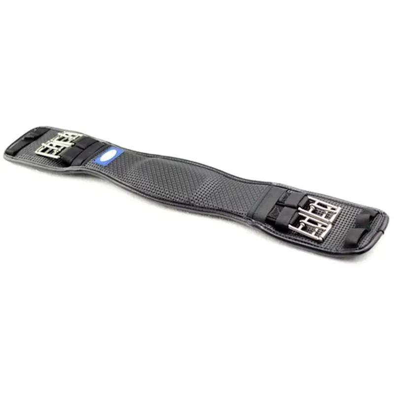 Dever Classic Comfort Dressage Girth with Elastic Both Ends - Black-1