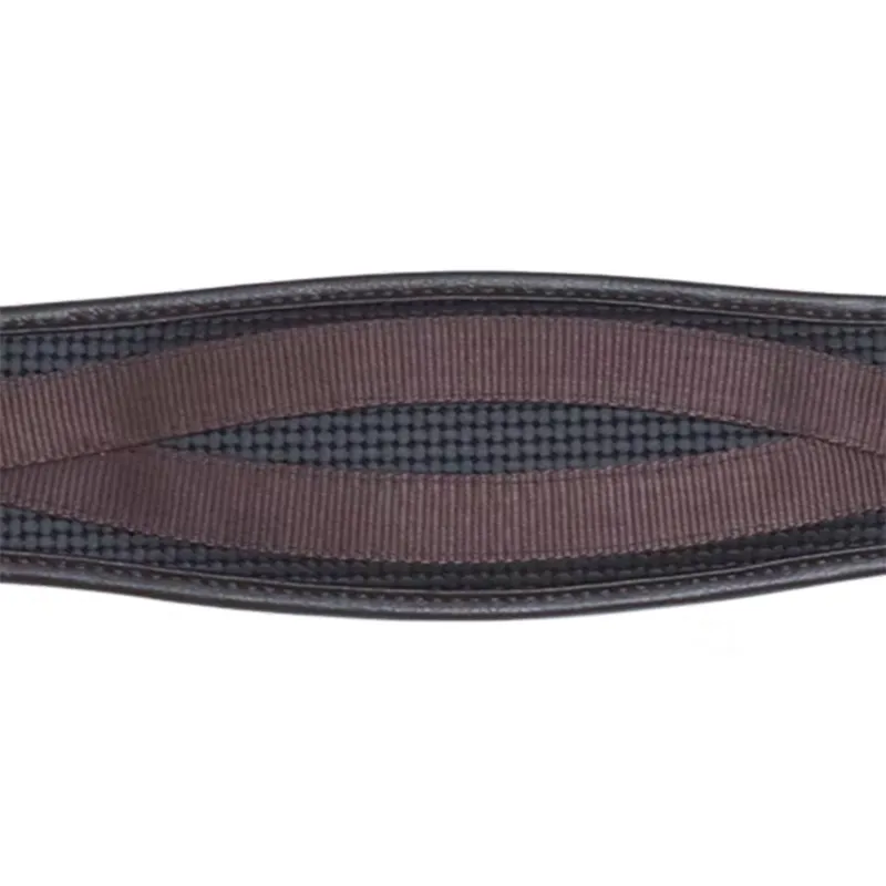 Dever Classic Comfort All Purpose Girth with Elastic Both Ends - Brown-4