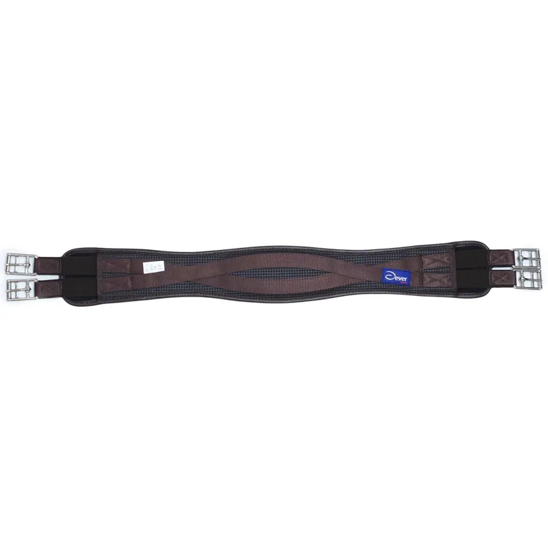 Dever Classic Comfort All Purpose Girth with Elastic Both Ends - Brown-2