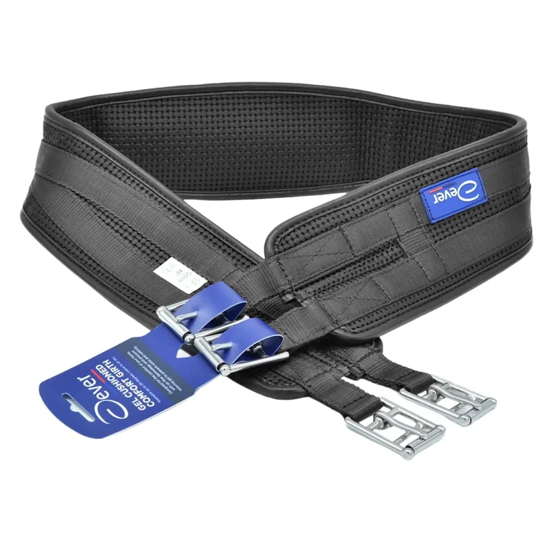 Dever Classic Comfort Non-Elastic All Purpose Girth - Black
