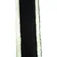 Dever Classic Competition Fleece GP Girth Liner - White/Black