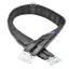 Dever Classic Competition Girth with Elastic Both Ends - Black
