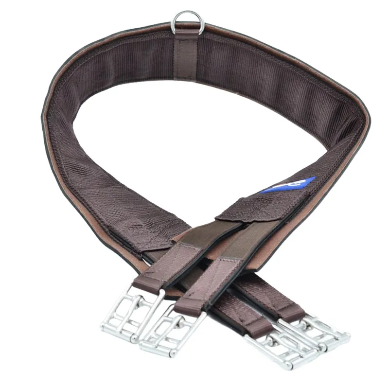 Dever Classic Competition Girth with Elastic Both Ends - Brown