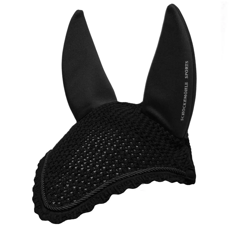 Schockemohle Air Silent Soundless Fly Veil - Black