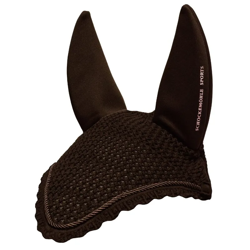 Schockemohle Air Silent Soundless Ear Bonnet - Chocolate