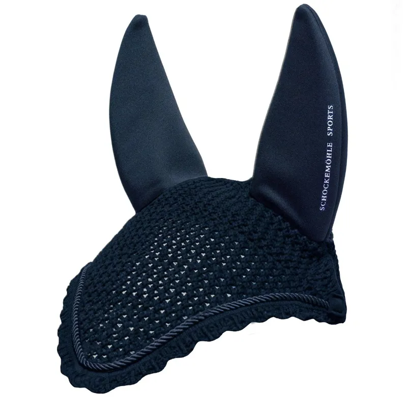 Schockemohle Air Silent Soundless Ear Bonnet - Navy