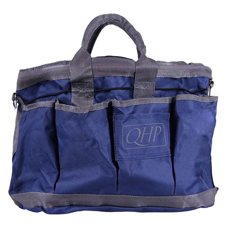 QHP Grooming Bag Navy/Grey-1