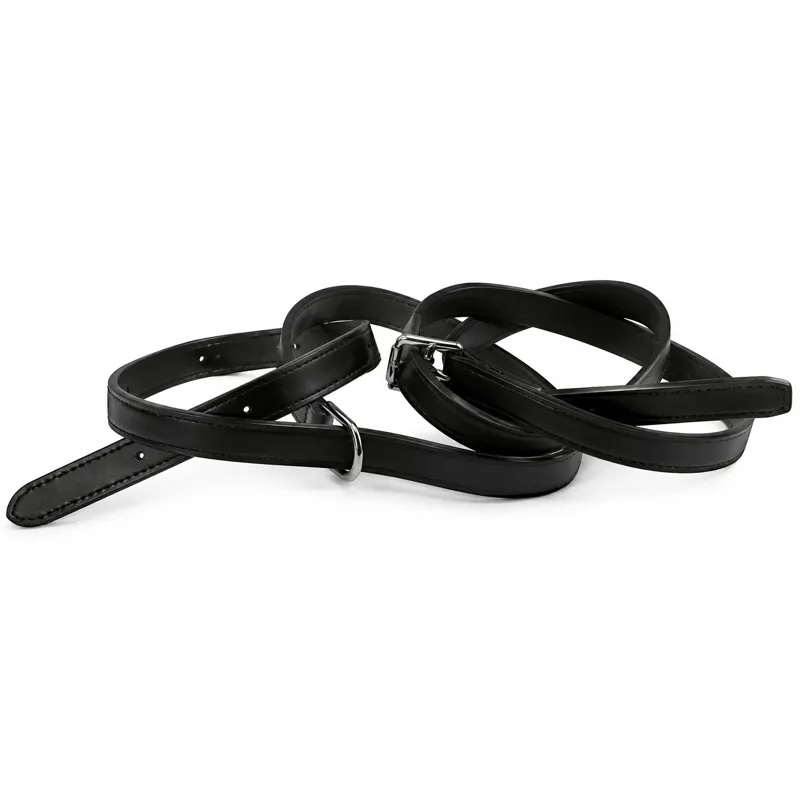 Windsor Junior Stirrup Leathers - 48 inch - Black