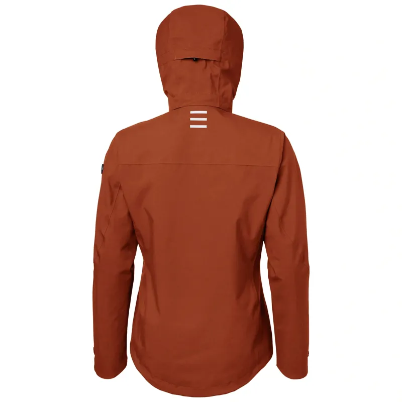 Stierna Storm Womens Waterproof Rain Jacket - Copper-1