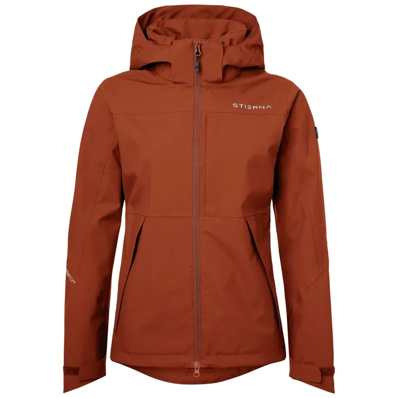 Stierna Storm Womens Waterproof Rain Jacket - Copper