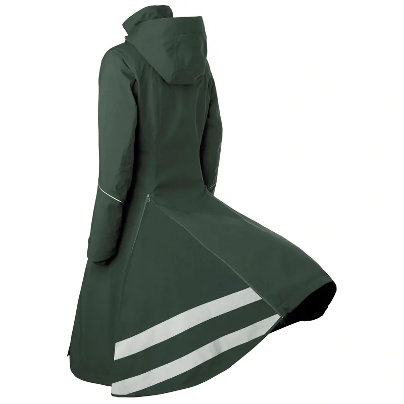 Stierna Stella 2.0 Women's Long Waterproof Coat - Ivy-2