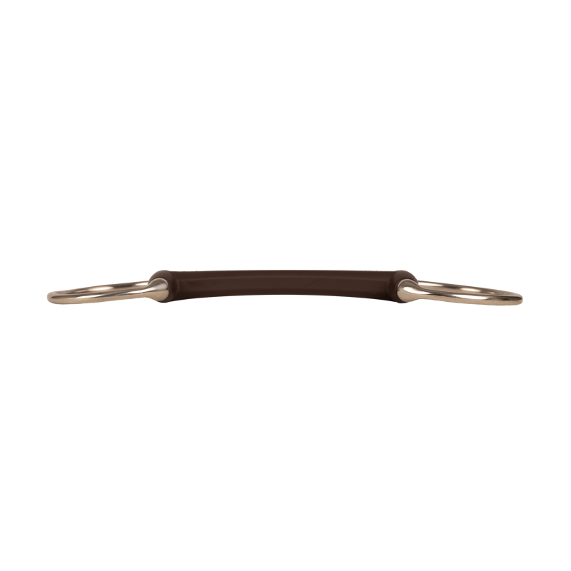 Velari Mullen Mouth Hard Flex Eggbutt Snaffle Bit-5