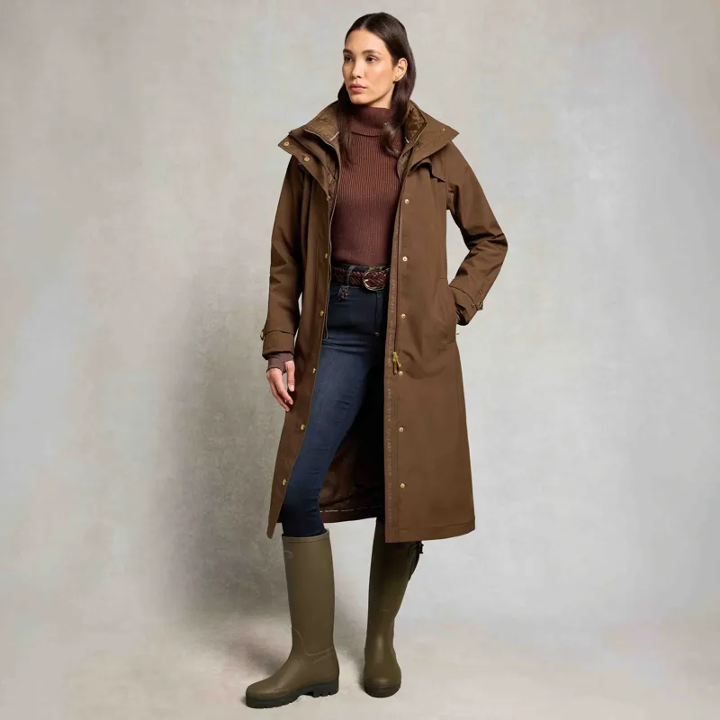 Holland Cooper Farnley Womens Boots - Hunter Green-1