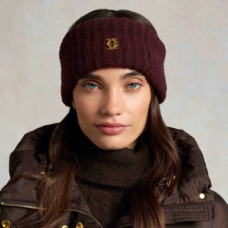 Holland Cooper Women's Knitted Headband - Merlot-1