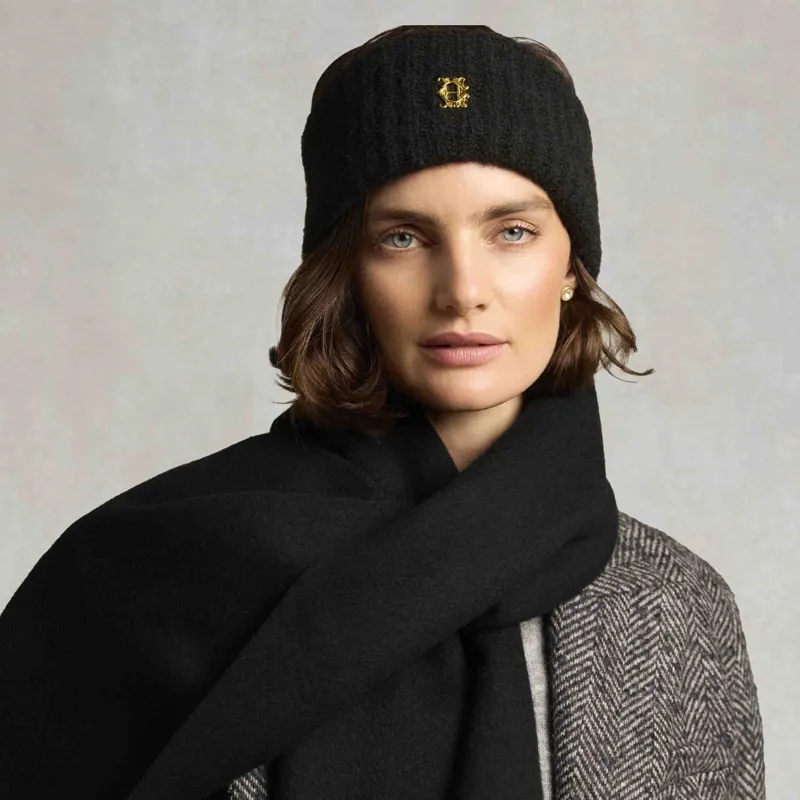 Holland Cooper Women's Knitted Headband - Black-2