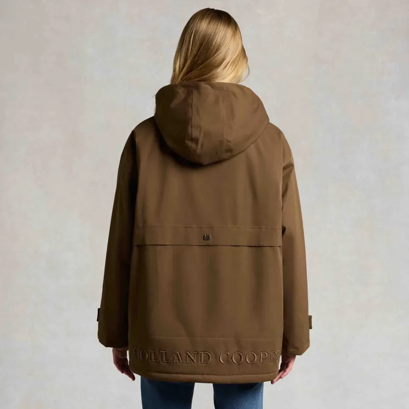 Holland Cooper One Size Waterproof Women's Jacket - Chestnut-2