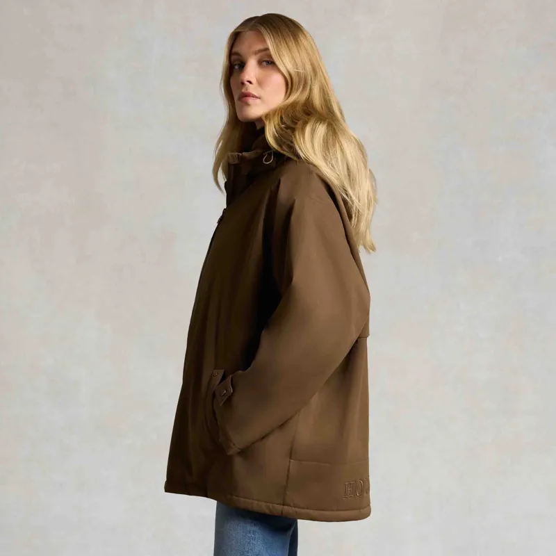 Holland Cooper One Size Waterproof Women's Jacket - Chestnut-3