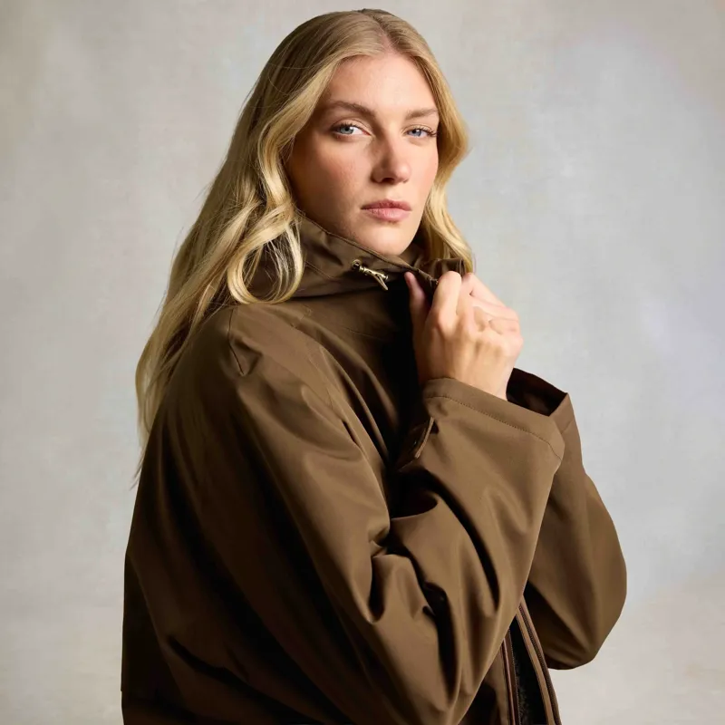 Holland Cooper One Size Waterproof Women's Jacket - Chestnut-6