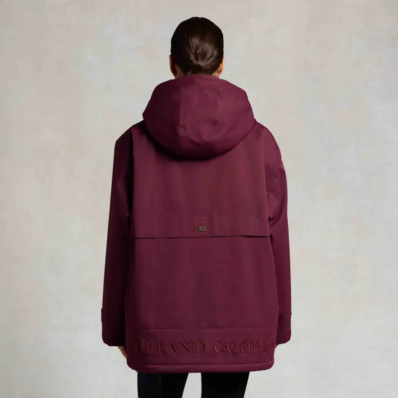 Holland Cooper One Size Waterproof Women's Jacket - Mulberry-2