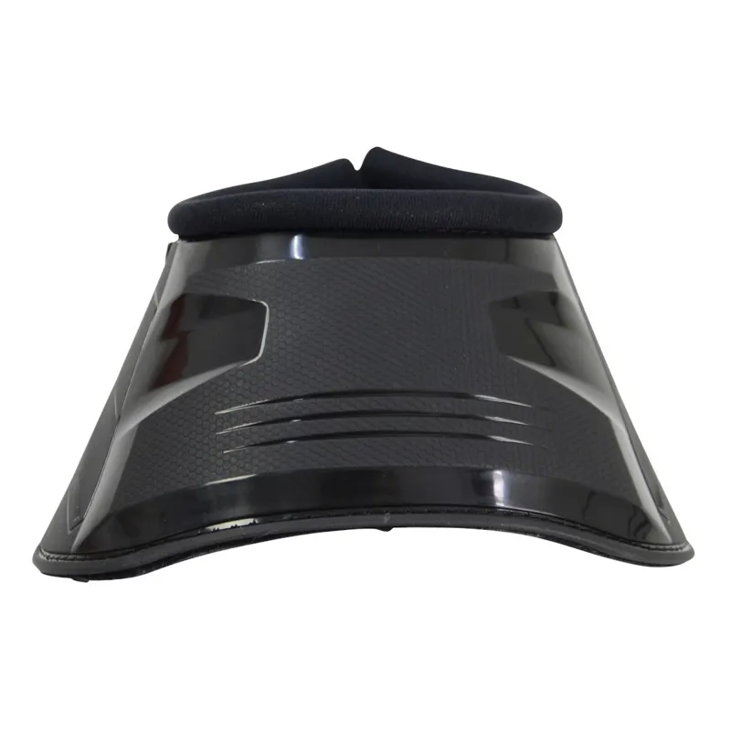 Hy Equestrian Armor Guard Pro Reaction Bell Boots - Black-1