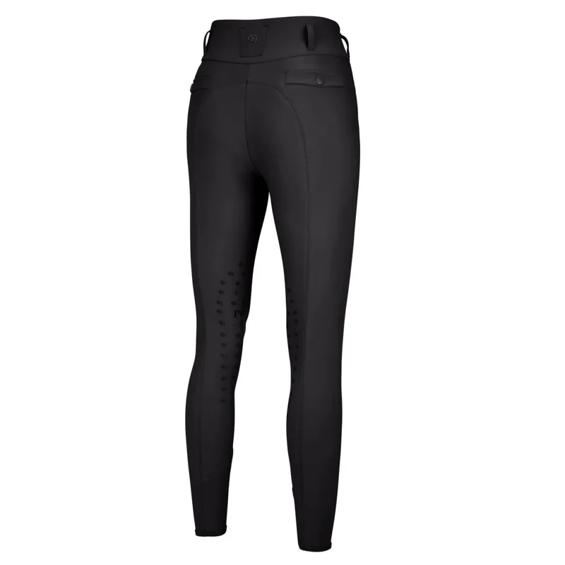 Pikeur Linn SD Knee Grip Ladies Breeches - Black-3