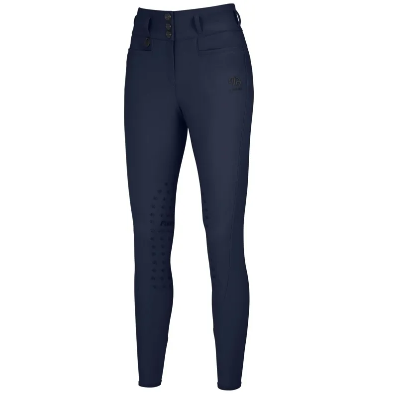 Pikeur Linn SD Knee Grip Ladies Breeches - Nightblue-1