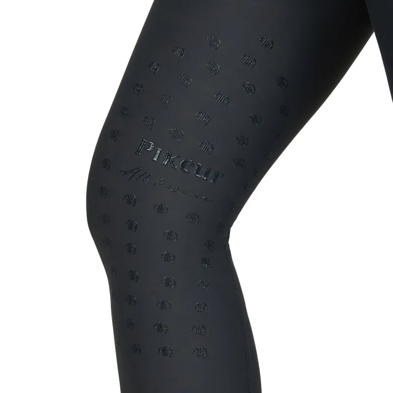 Pikeur Linn SD Knee Grip Ladies Breeches - Dark Shadow-5