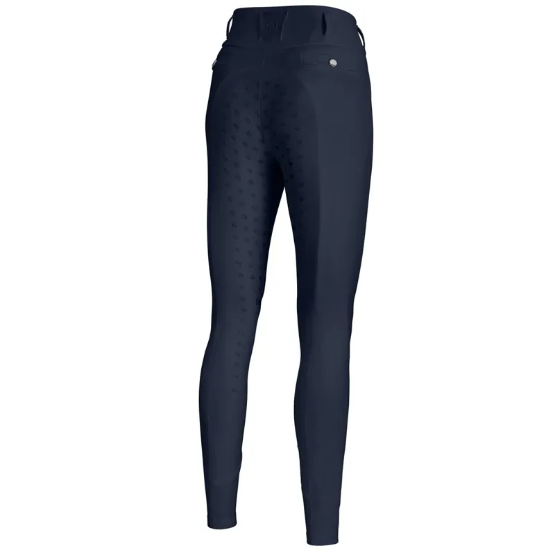 Pikeur Linn SD Full Grip Ladies Breeches - Night Blue-1