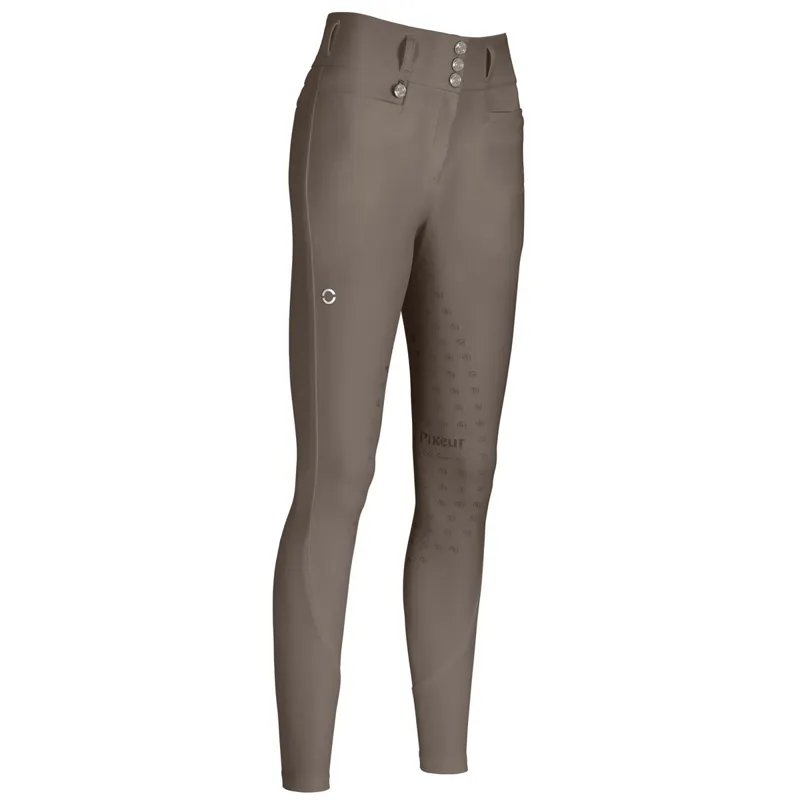 Pikeur Linn SD Full Grip Womens Breeches - Taupe