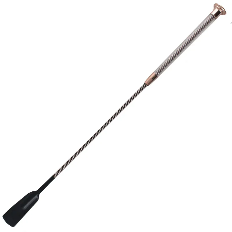Woof Wear Vortex Riding Whip - Rose Gold