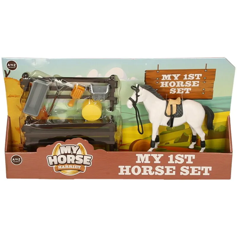 Platinum Horse Club Horse Play Set - Gray