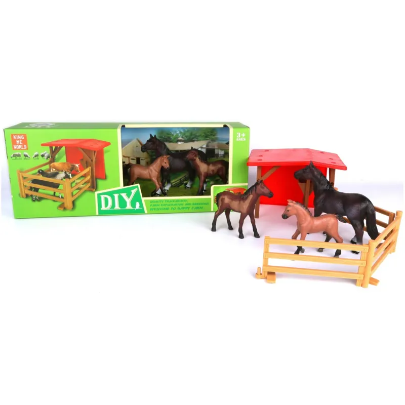 Platinum Agencies Turnout Horse Play Set - Pack of 12